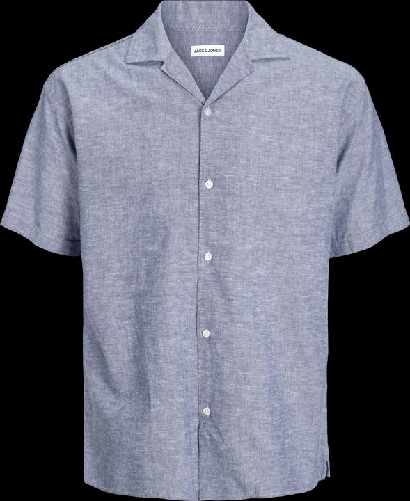 Produktbild Jack & Jones Jjlinen Blend Resort Shirt Ss Pls (5XL)
