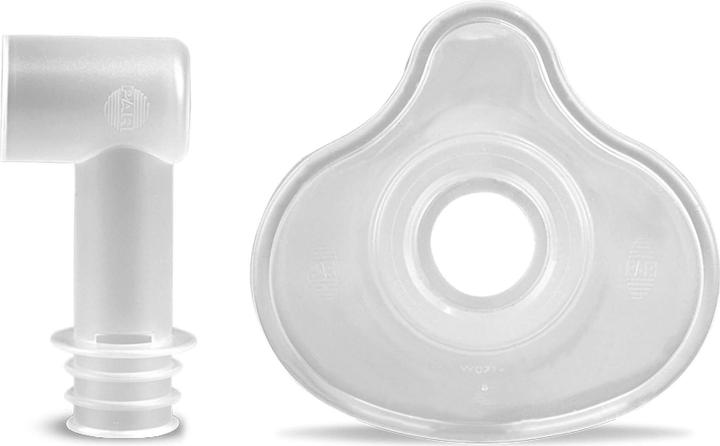 Actual product image PARI BABY Maske Grösse 2 mit BABY Winkel
