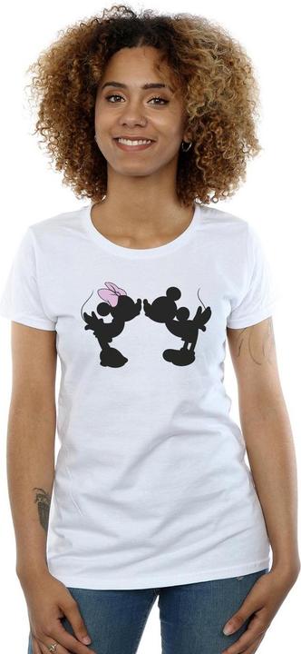 Image du produit Disney - T-shirt MICKEY MINNIE KISS SILHOUETTE - Femme (XXL)