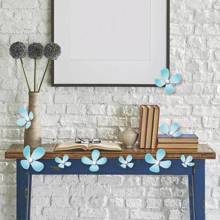 Actual product image Walplus flowers (85.5 x 85.5 cm)