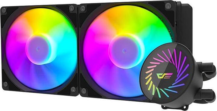 Actual product image Aigo Darkflash DCS240 CPU liquid cooling (black)