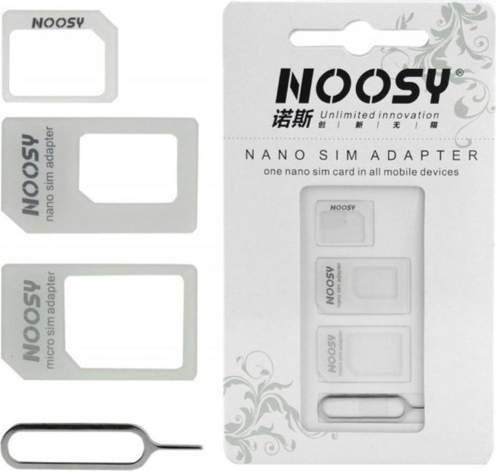 Produktbild PowerGuard 4-in-1 Sim-Karten Adapter Set Nano Micro & Eject Tool
