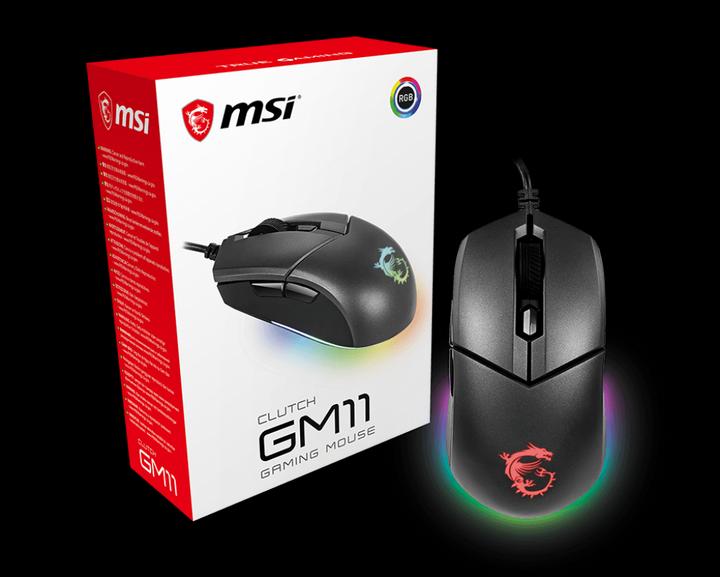 Produktbild MSI Clutch GM11 (Kabelgebunden)