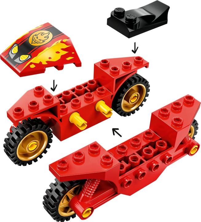 Produktbild LEGO Kais Feuer-Bike (71734, LEGO Ninjago)