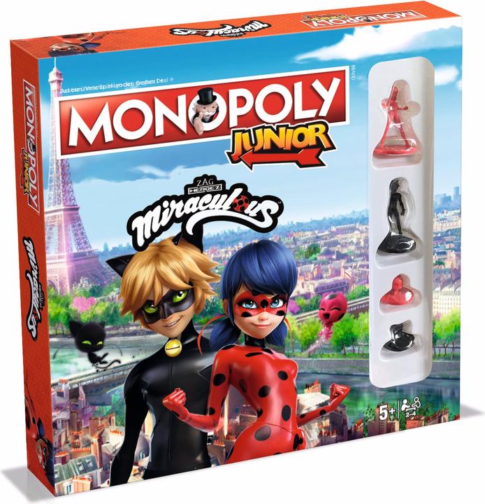 Produktbild Winning Moves Junior Monopoly Miraculous (Deutsch)