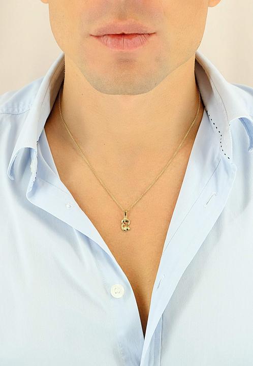Actual product image Muau Fish (750/18K yellow gold)