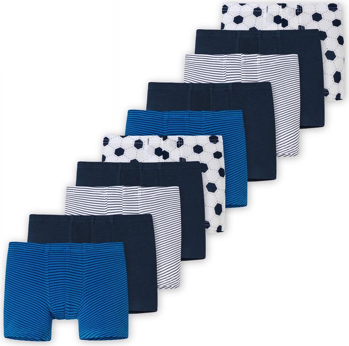 white according to football, Blue