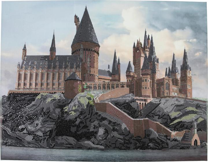 Actual product image Craft Buddy Hogwarts Castle canvas picture