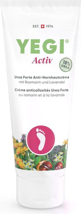 Produktbild Yegi Urea Forte Anti-Hornhautcrème Tb 75 ml (Fusscrème & Fussgel, 75 ml)