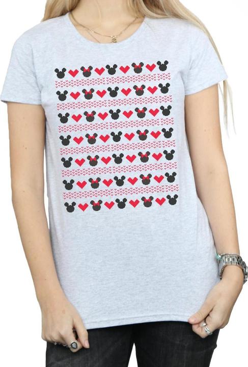 Produktbild Disney Mickey And Minnie Christmas Hearts TShirt (XL)