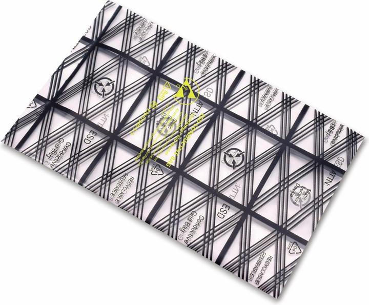 Produktbild Quadrios ESD-Beutel (L x B) 75 mm x 125 mm leitfähig ESD-Kennbuchstabe C 10 S (10 Stück)