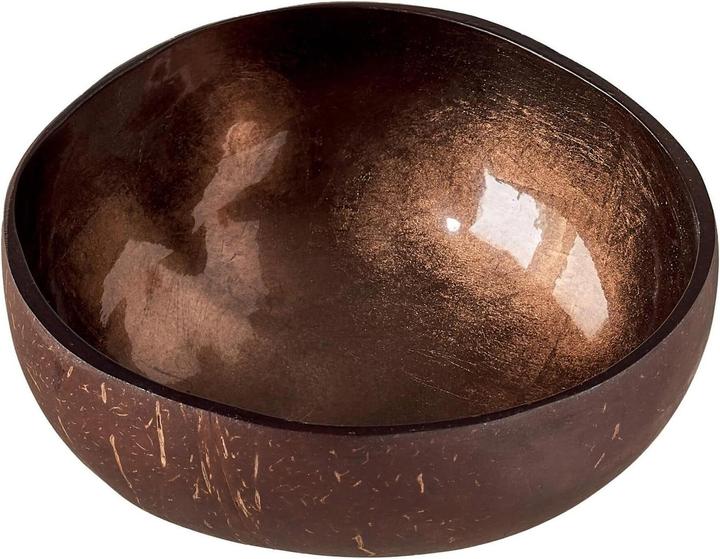 Actual product image Chic.Mic Decorative coconut bowl, brown (5 x 12 x 12 cm)