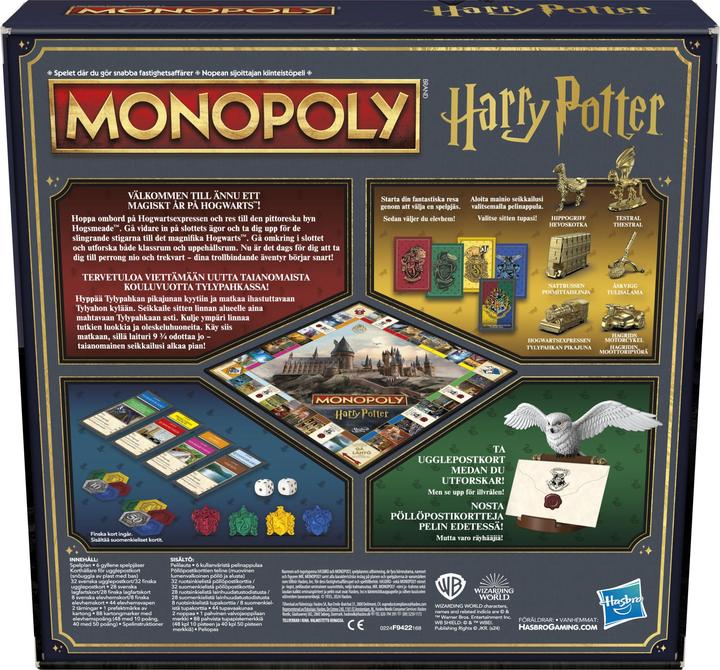 Produktbild Hasbro Gaming Monopoly Harry Potter (Schwedisch)
