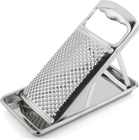 Immagine prodotto Bianchi Grattugia per formaggio con contenitore Acciaio inox 24,5x10,5x5 cm