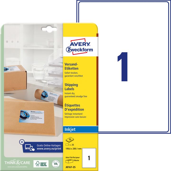Produktbild Avery J8167-25