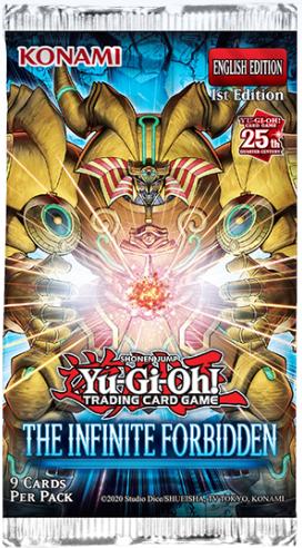 Produktbild Yu-Gi-Oh ! TCG - The Infinite Forbidden Booster Pack (Cardboard Blister) (Englisch, Booster Pack)