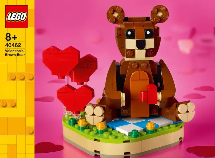 Image du produit LEGO Ours de la Saint-Valentin 40462 (40462, LEGO Classic)