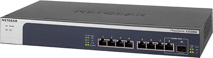 Actual product image Netgear Xs508m (8 Ports)