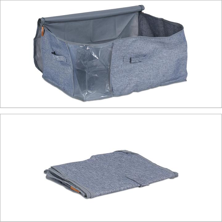 Image du produit Relaxdays 3x Unterbettkommode
