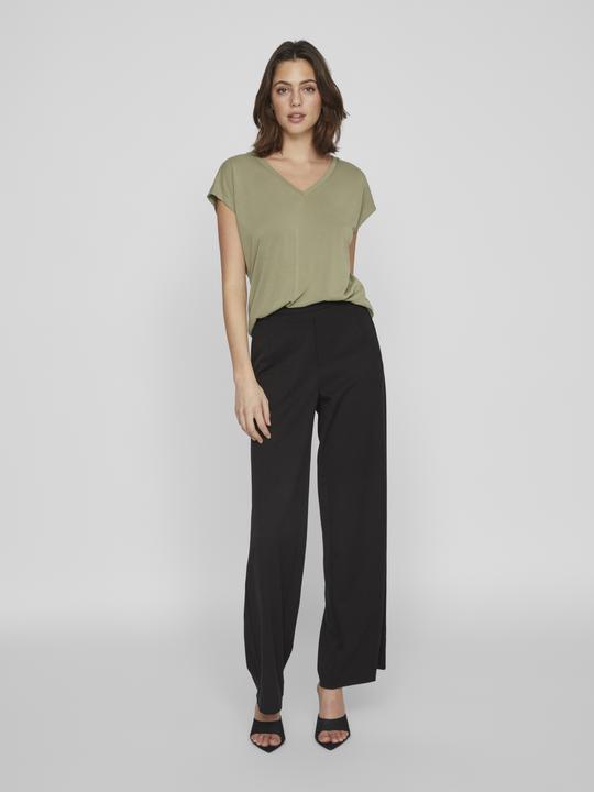Actual product image Vila V-neck top with short sleeves (L)