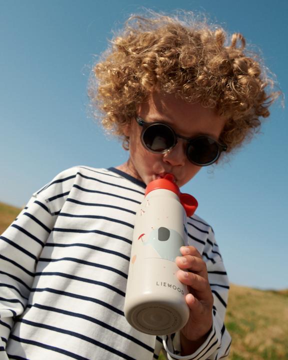 Actual product image Liewood Drinking bottle Falk Circus Sandy (0.35 l)