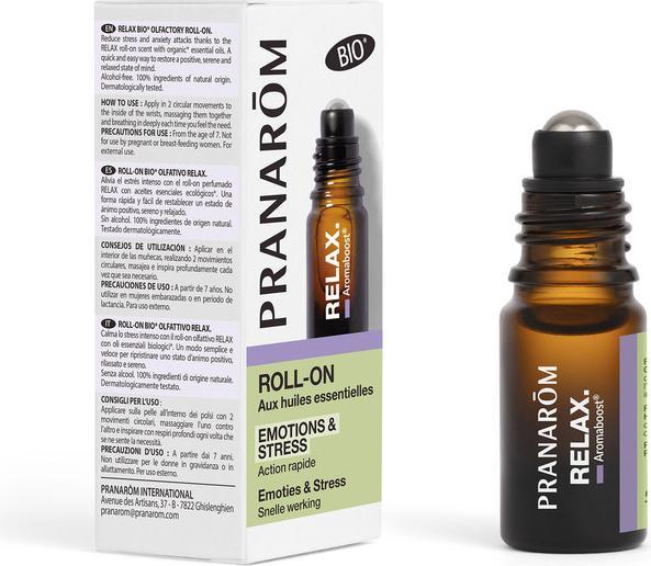 Actual product image Pranarom AROMABOOST - Roller Relax BIO