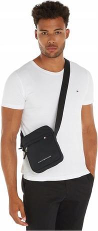 Produktbild Tommy Hilfiger Die Signature Mini Reporter Messenger-Tasche (4% Polyurethan, 96% recyceltes Polyester)