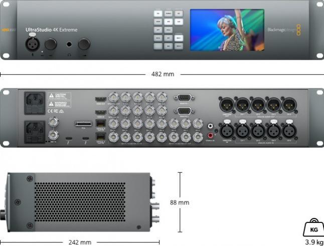 Actual product image Blackmagic UltraStudio 4K Extreme 3 (Digital -> Digital)