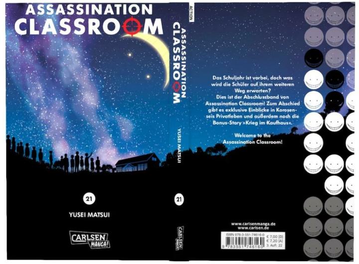 Image du produit Assassination Classroom 21 (Allemand, Yusei Matsui, 2018)