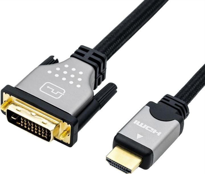 Roline DVI — HDMI (Typ A) (1.50 m, DVI, HDMI)