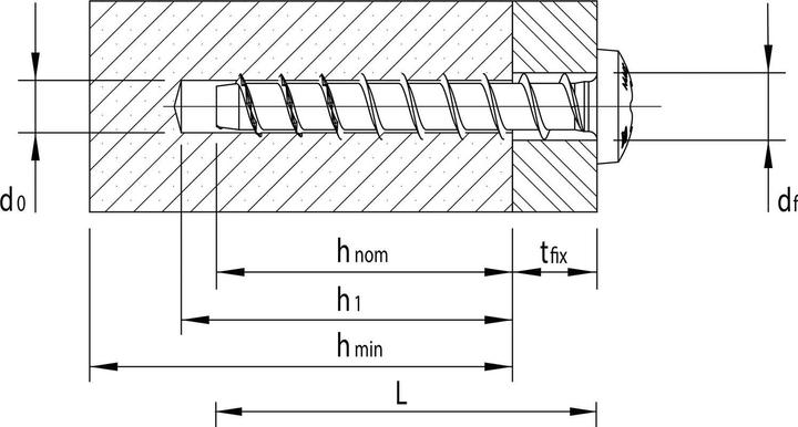 Produktbild Heco MMS plus P Schraubanker 7,5x40 T30 Multi-Monti Betonschraube, Edelstahl A4 (50 Schrauben pro Stück)