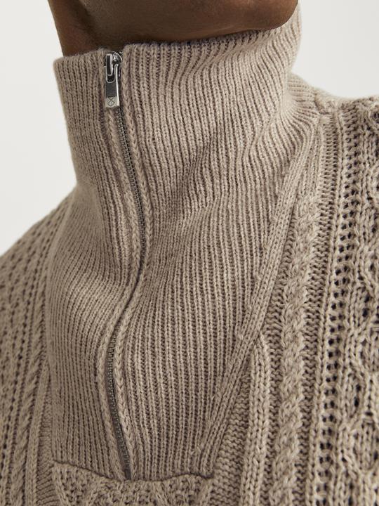 Actual product image Jack & Jones Jprblunorth Knit High Neck Sn (XL)