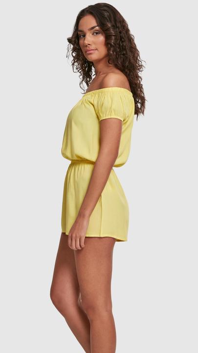 Actual product image Urban Classics Ladies Off Shoulder Short Jumpsuit (5XL)