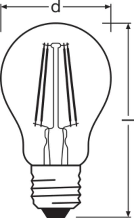 Image du produit Osram Vintage 1906 (E27, 4 W, 410 lm, 1 x, F)
