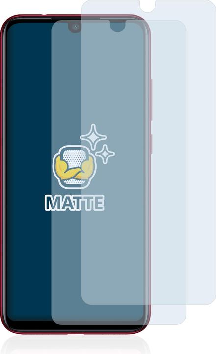 Actual product image BROTECT Anti-glare film Screen protector Matt screen protector film (2 Piece, Xiaomi Redmi 7)