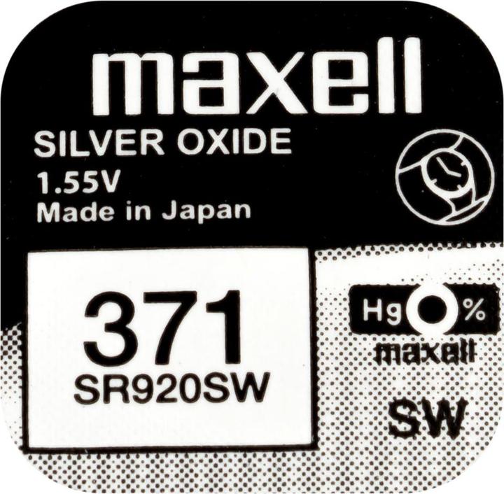 Immagine prodotto Maxell SR920SW (10 pz., SR920, 45 mAh)