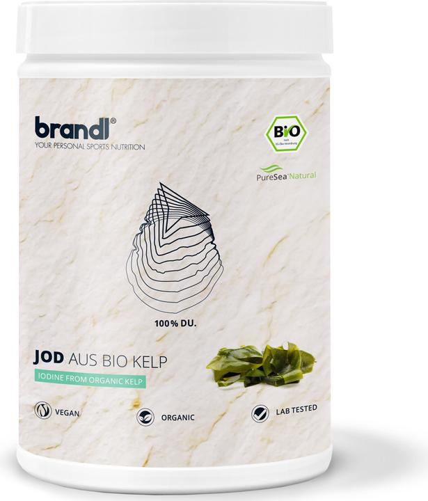 Produktbild Brandl Jod aus Bio Kelp Vegan (1 Stück, Kapseln, 210 g)