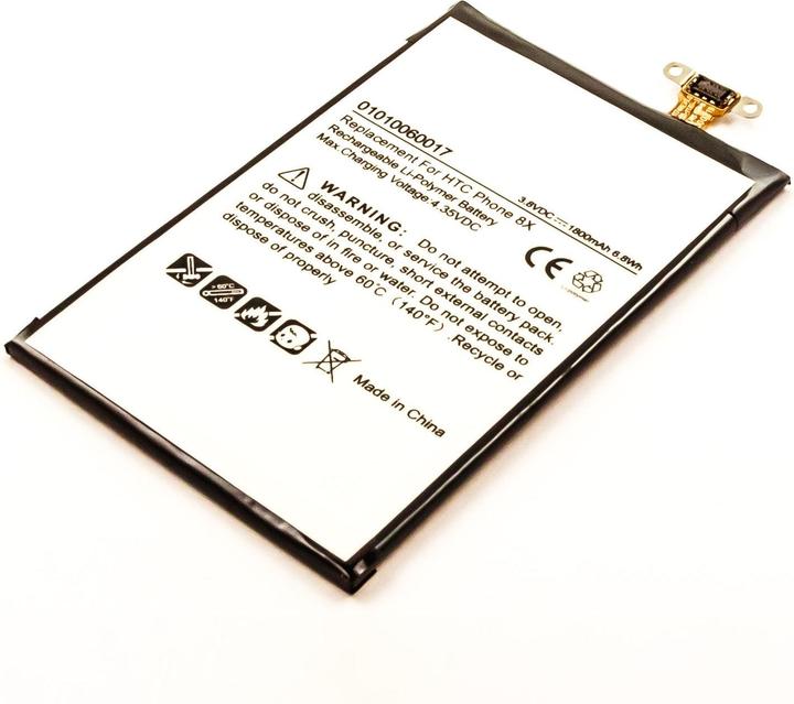 Produktbild AGI Akku kompatibel mit HTC Windows Phone 8X - Akku - 1.800 mAh