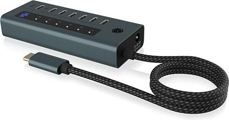 Produktbild Icy Box IB-HUB1457-C31 (USB-C, 7 Ports)
