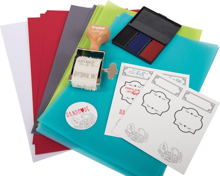 Actual product image Trodat Motifs stamp vintage