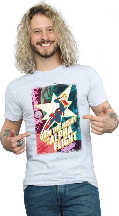 Image du produit - T-shirt CAPTAIN ALPHA FLIGHT - Homme (M)