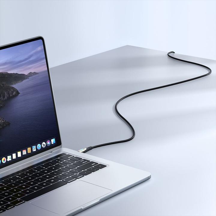 Produktbild Joyroom Star-Light Series SA27-CC5 USB-C/USB-C-Kabel 100 W 1,2 m – schwarz (1.20 m, USB 2.0)
