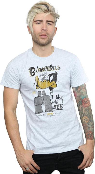 Produktbild Looney Tunes Daffy Duck Binoculars TShirt (M)