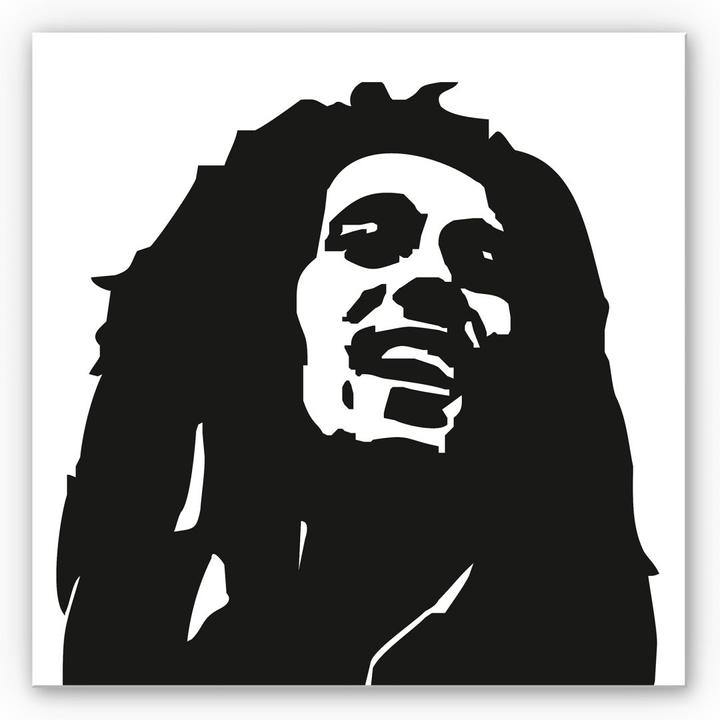 Image du produit Trenddeko Bob Marley 1 (20 x 20 cm)
