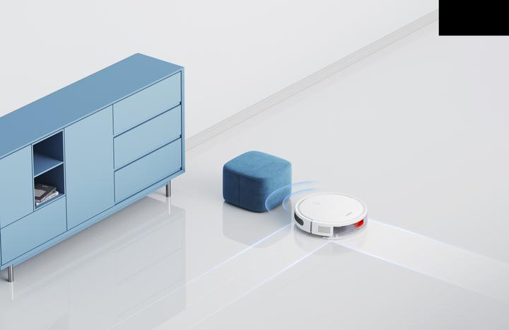 Actual product image Xiaomi Vacuum cleaner - robot E10, White (Vacuum mopping robot)