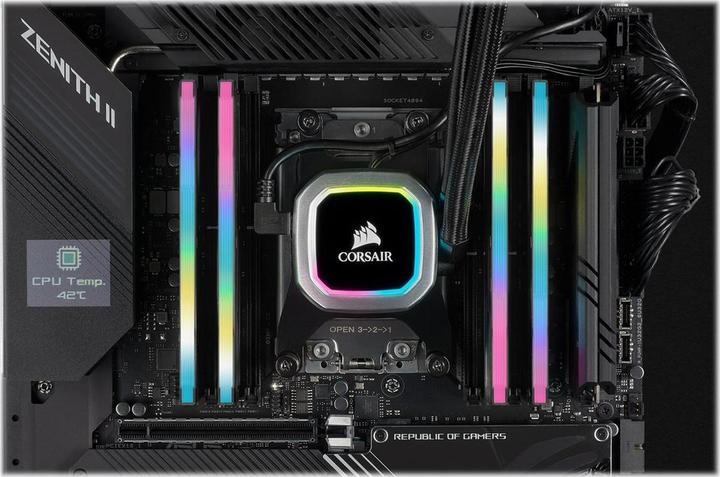 Immagine prodotto Corsair Vengeance RGB Pro SL (2 x 32GB, 3200 MHz, DDR4-RAM, DIMM)