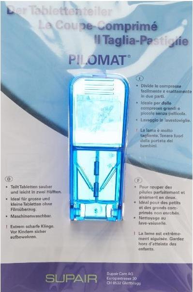 Actual product image Pilomat Tablet divider blue