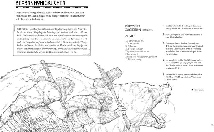 Image du produit Das grosse Kochbuch inspiriert von Tolkiens Legenden (Allemand, Robert Tuesley Anderson, 2020)