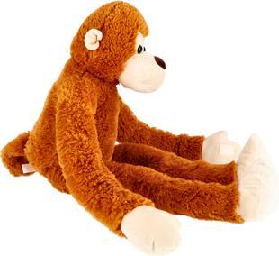 Immagine prodotto Pluchiez Scimmia con braccia lunghe Peluche 80 cm Marrone