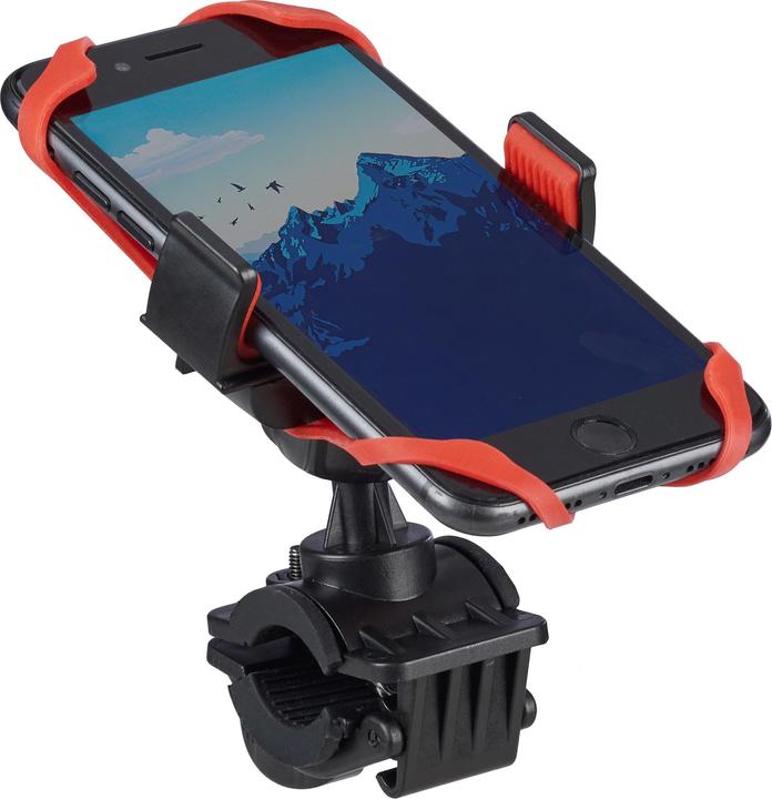 Image du produit Relaxdays Support de téléphone portable pour vélo